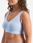 Bonds Seamless Crop Bra, Helium, XS-2XL product photo View 02 S