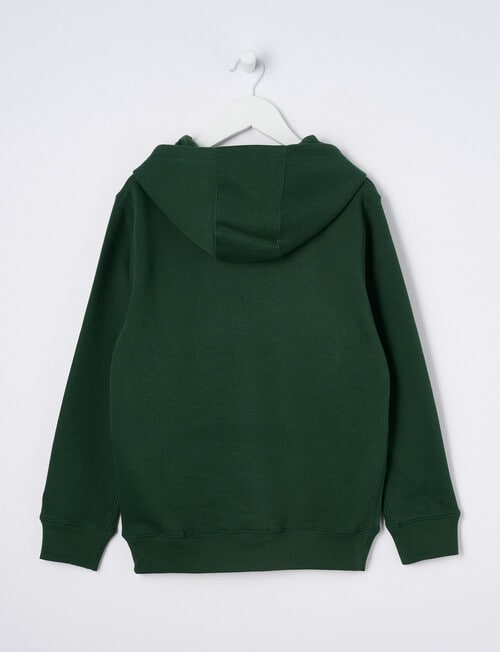 Champion Script Hoodie, Dark Green