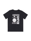 Champion Graphic Short Sleeve Tee, Black product photo View 02 S