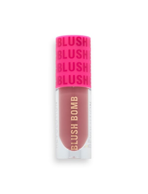 Makeup Revolution Blush Bomb Cream Blusher, Rose Lust product photo