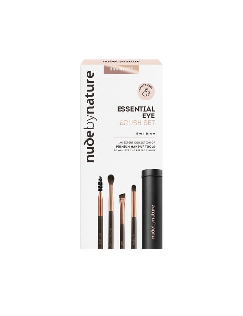Nude by Nature Essential Eye Brush Set product photo