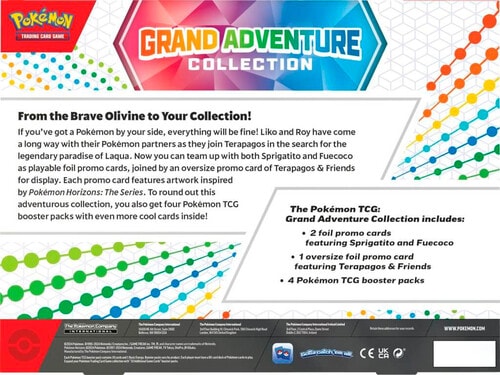 Pokemon Trading Card Grand Adventure Collection product photo View 02 L