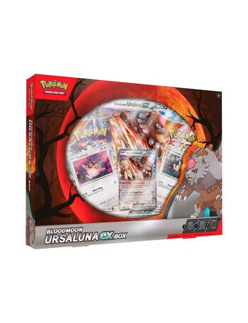 Pokemon Trading Card Bloodmoon Ursaluna Ex Box product photo