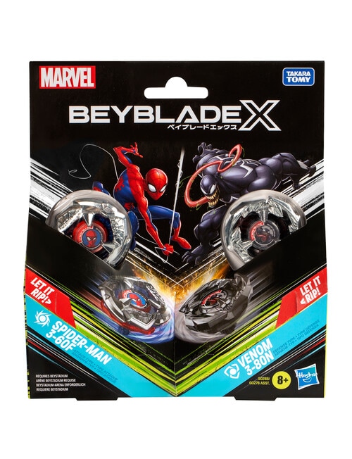 BeyBlade X Marvel Multipack, Assorted - Action Figures