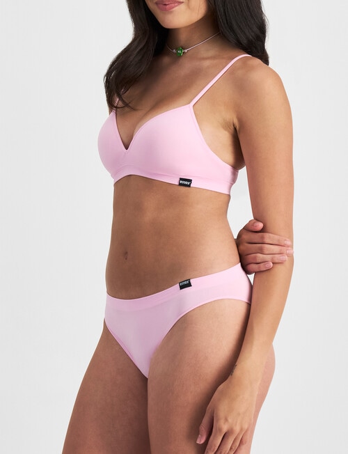 Bonds Match Its Hi Bikini Brief, Gumball Pink, 6-18 product photo View 02 L
