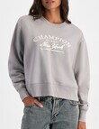 Champion Graphic Castle Wall Crew, Grey product photo