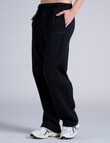 Champion Tonal Script Straight Leg Pants, Black product photo View 02 S
