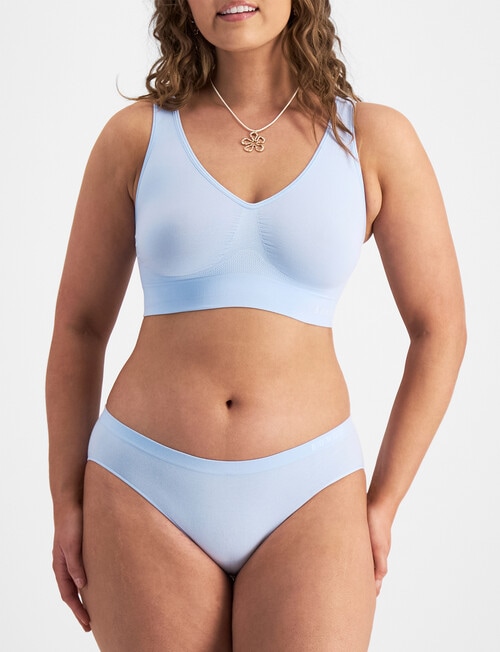 Bonds Seamless Bikini Brief, Helium, 8-18 product photo
