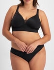 Jockey Woman Forever Fit Bra, Black, S-3XL product photo View 04 S