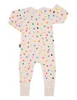 Bonds Pride Zippy Wondersuit, Confetti Love & Macadamia product photo View 02 S