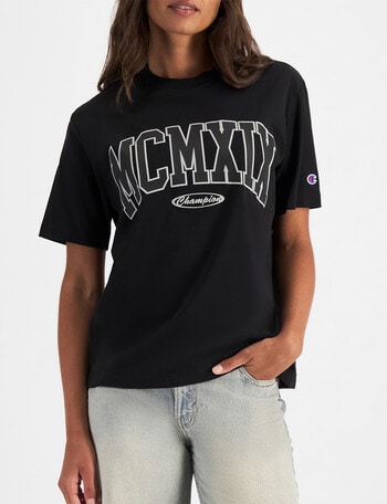 Champion Rochester MCMXIX Tee, Black product photo