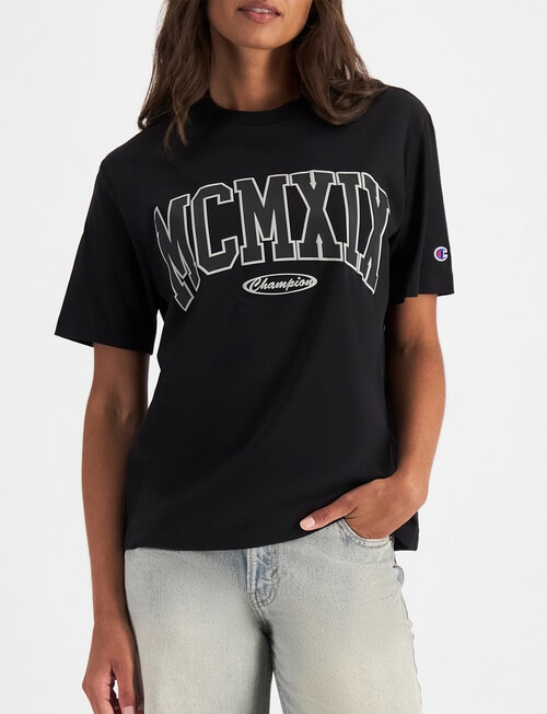 Champion Rochester MCMXIX Tee, Black product photo