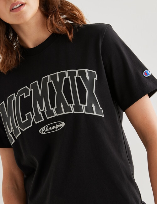 Champion Rochester MCMXIX Tee, Black product photo View 04 L