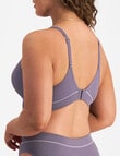 Bonds Retro Rib Wire Free Bra, Dove Slate, 8-18 product photo View 03 S