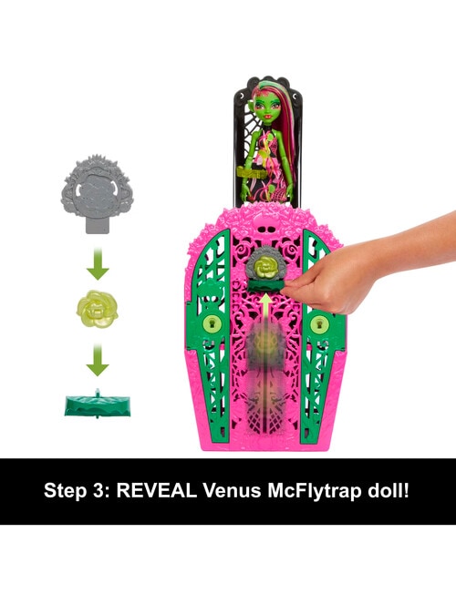 Monster High Skulltimates Secrets Garden Mysteries Venus Doll product photo View 05 L