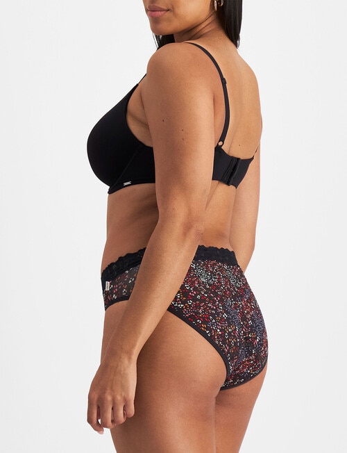 Jockey Woman Paris Free Hi Cut Brief, Midnight Mark product photo View 03 L