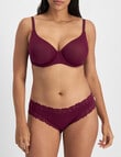 Jockey Woman Paris Classic Bikini Brief, Plum Liqueur product photo