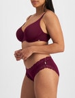 Jockey Woman Paris Cotton Bikini Brief, 2-Pack, Marakesh & Plum product photo View 05 S