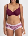 Jockey Woman Paris Cotton Boyleg Brief, 2-Pack, Marakesh & Plum product photo