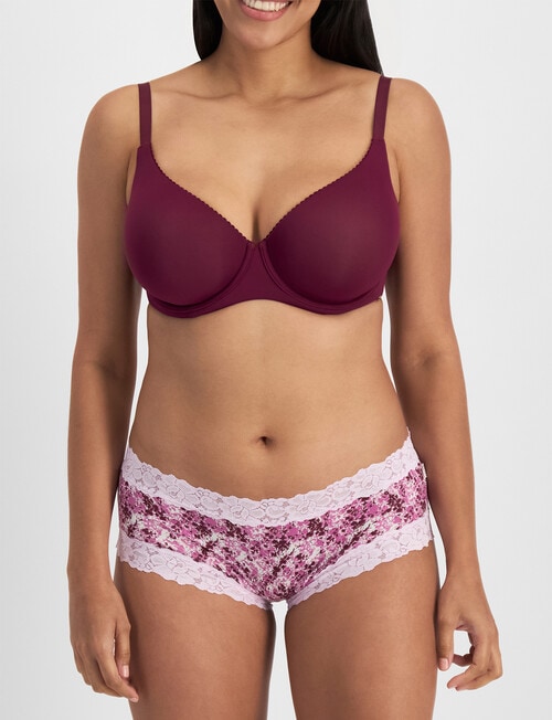 Jockey Woman Paris Cotton Boyleg Brief, 2-Pack, Marakesh & Plum product photo