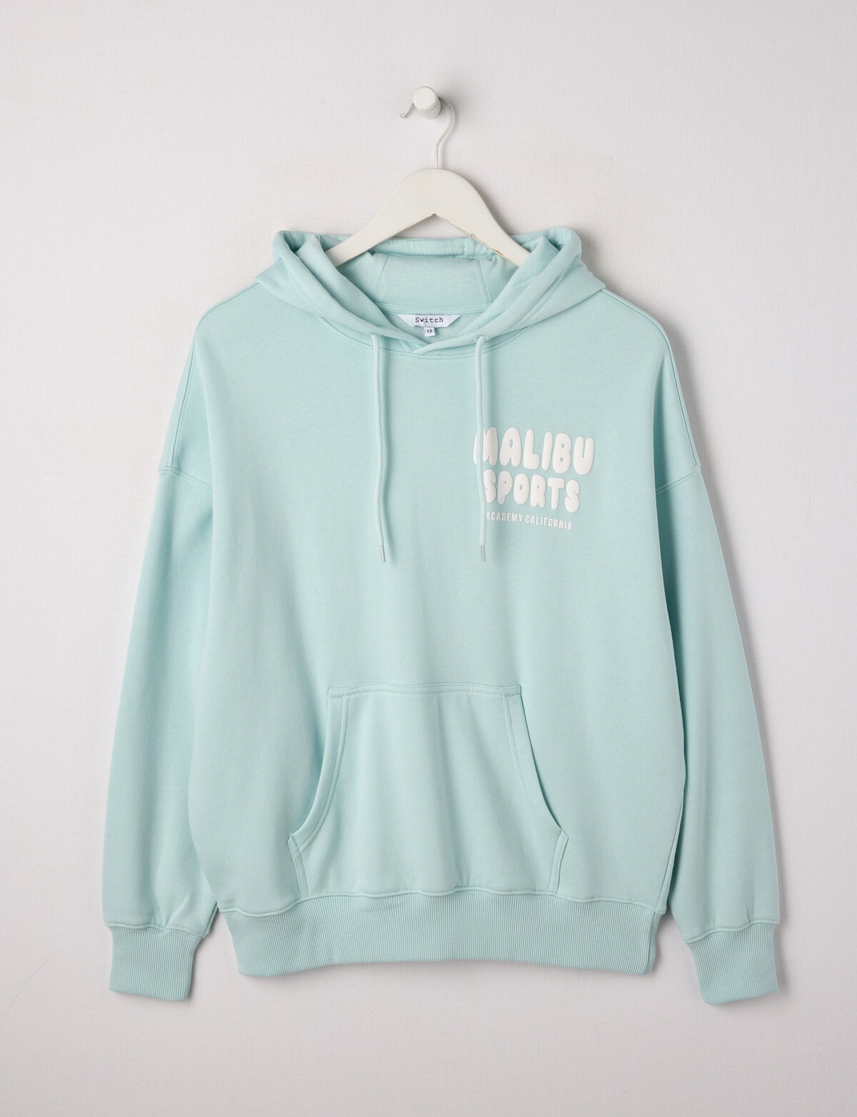 Switch Malibu Sports Oversized Hoodie, Mint Hoodies Jackets