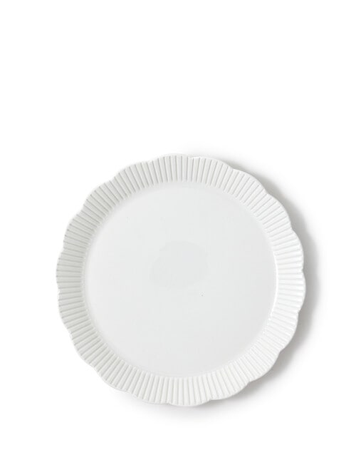 Robert Gordon Petal Dinner Plate, 26.5cm, White product photo View 02 L