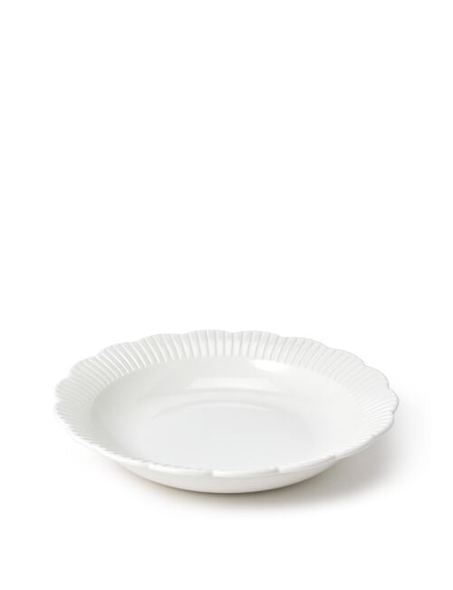 Robert Gordon Petal Bowl, 22.5cm, White product photo View 02 L