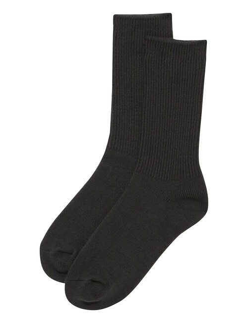 Bonds Chunky Rib Crew Sock, 1-Pack, Rockstar, 3-11 product photo View 02 L