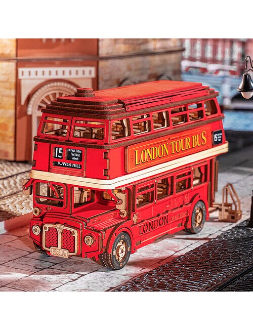 DIY Kits Rokr London Tour Bus, TGM02 product photo View 02 L