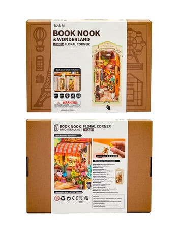 DIY Kits Rolife Book Nook Floral Corner, TGB09 product photo