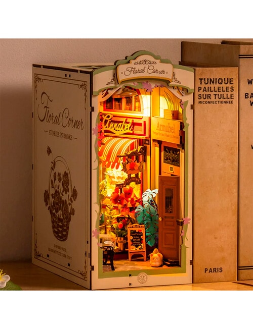 DIY Kits Rolife Book Nook Floral Corner, TGB09 product photo View 04 L