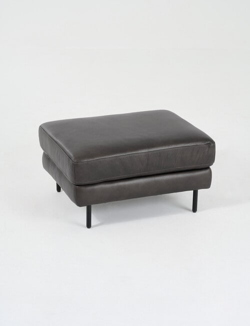 LUCA Furniture Rio Leather Ottoman Large product photo View 02 L