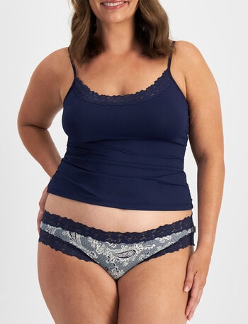 Jockey Woman Paris Cotton Bikini Brief, Tapestry Romance product photo