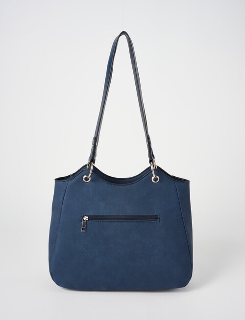 Pronta Moda Wave Tote Bag, Calypso Blue product photo View 02 L