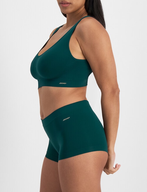 Jockey Woman Skimmies Nylon Short, Twilight Teal product photo View 02 L