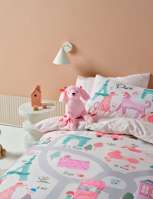 Linen House Kids Petite Paris Duvet Cover Set product photo View 02 L