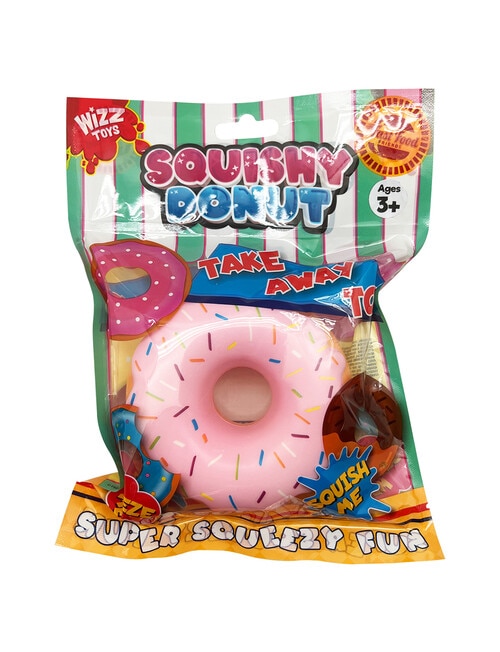 Squishy Donut, Assorted 3 Colours, 13.5cm product photo View 05 L