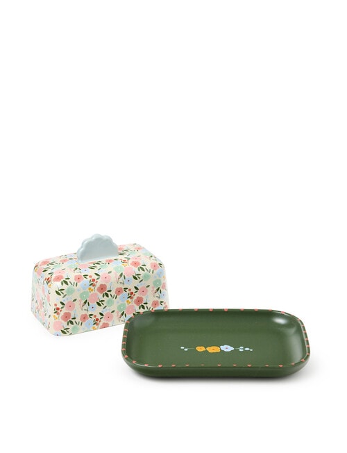 Robert Gordon Flower Stall Butter Dish product photo View 03 L