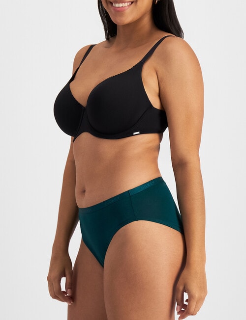 Jockey Woman Everyday Val Hi Cut Brief, 3-Pack, Menin, Lucid & Teal product photo View 02 L