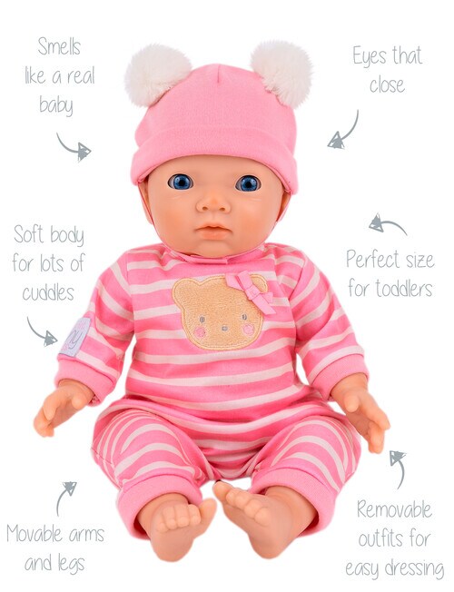 Tiny Treasures My First Baby Doll, 36cm, Assorted product photo View 02 L