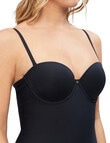 Nancy Ganz Body Define Bodysuit, Black, 12-16B - 10-16E product photo View 03 S