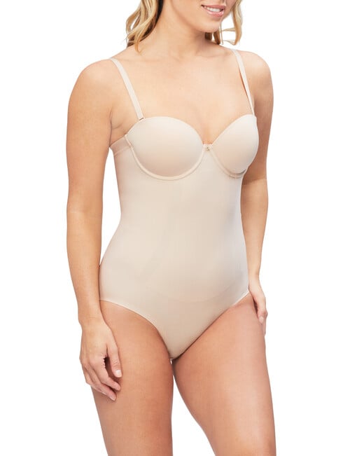 Nancy Ganz Body Define Bodysuit, Warm Taupe, 12-16B - 10-16E product photo View 03 L