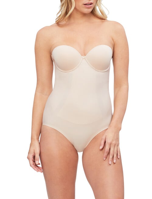 Nancy Ganz Body Define Bodysuit, Warm Taupe, 12-16B - 10-16E product photo View 05 L