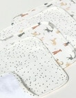 Little Bundle Face Washers, 4-Pack, Puppies product photo View 02 S