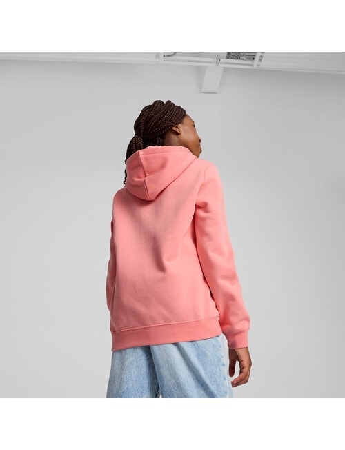 Puma Essentials No.1 Logo Hoodie, Pink Fruit product photo View 04 L