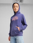 Puma Class Hoodie, Blue Crystal product photo View 03 S