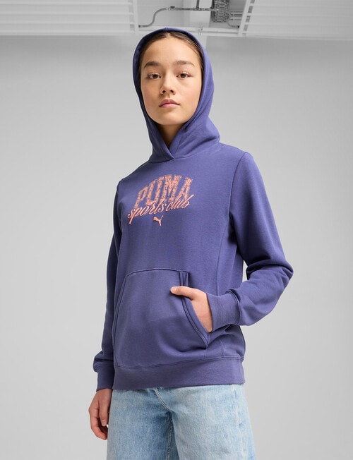 Puma Class Hoodie, Blue Crystal product photo View 03 L