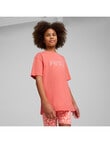 Puma Essentials Animal Logo Tee, Peach Frost product photo View 03 S
