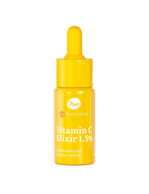 7Days Vitamin C Elixir 1.5% Radiance Facial Serum + Toner, 20ml product photo View 02 L
