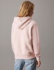 Calvin Klein Embroidered Regular Hoodie, Peach Whip product photo View 02 S
